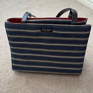 Vintage Kate Spade Striped  Bag